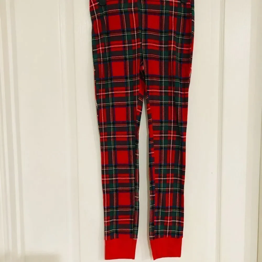 Brand New Old Navy Plaid Christmas Pajama‎ Bottom Size Large (10) Unisex Kids